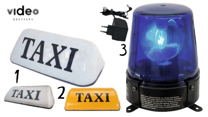 Koguty na dach taxi i policja (różne)